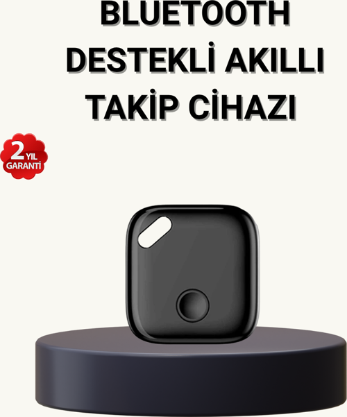 Bluetooth Akıllı Takip Cihazı Kompakt Tasarımlı ve Uzun Pil Ömürlü
