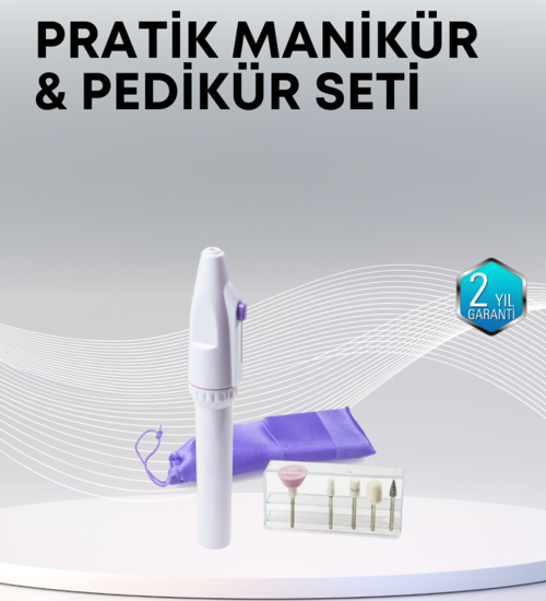 Profesyonel Tırnak Matkap Seti – Ayarlanabilir Hız, Düşük Gürültü ve Kompakt Tasarım