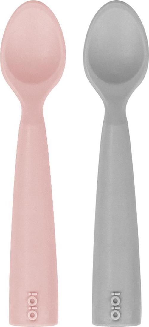 2'li Nam Nam Silikon Mama Kaşığı Pink/powder Grey 1140017