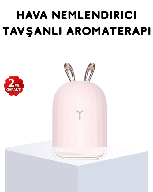Ultrasonik Hava Nemlendirici – Sessiz Çalışan, Su Bazlı, Ferahlatıcı Buhar Difüzör