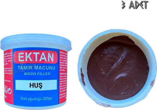 Masif ve Ahşap Tamir Macunu HUŞ 220 gr. - 3 Adet