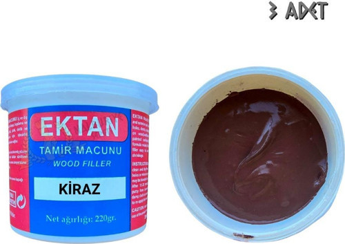 Masif ve Ahşap Tamir Macunu KİRAZ 220 gr. - 3 Adet