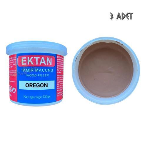 Masif ve Ahşap Tamir Macunu OREGON 220 gr. - 3 Adet