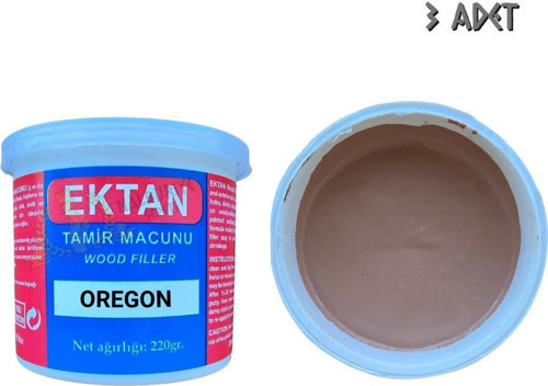 Masif ve Ahşap Tamir Macunu OREGON 220 gr. - 3 Adet