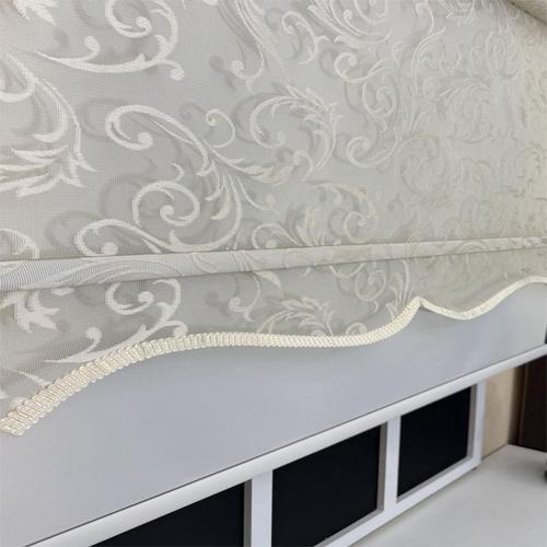 Çift Mekanizmalı Bej Tül Ekru Stor Perde STB-133