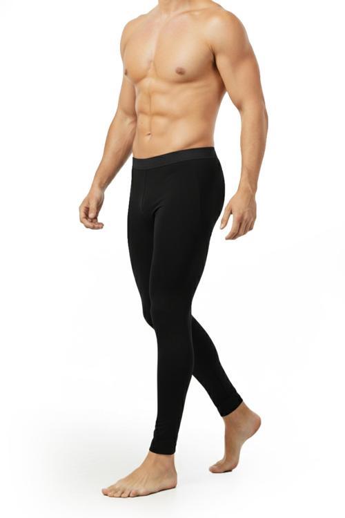 Unisex Siyah Dar Kesim Termal Performans Taytı – Soğuk Havalar & Spor Kullanımı 2607073