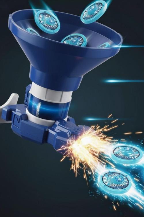 Disk Fırlatıcı Oyuncak – Büyük Kapasiteli, Güvenli & Eğlenceli Fırlatma Diski Oyunu