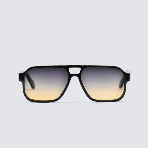 Franco Vıtal Unısex Güneş Gözlüğü Fv Seth Blk Turuncu-Füme Degrade 55-17 140