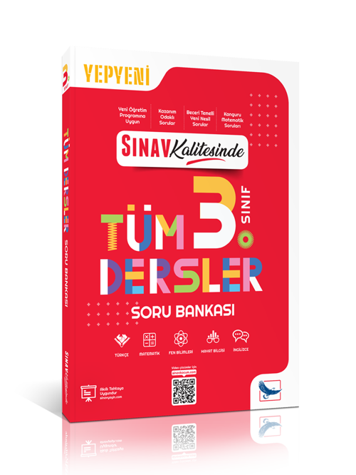 Sınav Yayınları Sınav Kalitesinde 3. Sınıf Tüm Dersler Soru Bankası