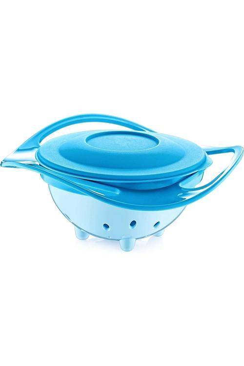 Dökülmeyen Tabak & Çelik Çatal Kaşık Takımı Mavi