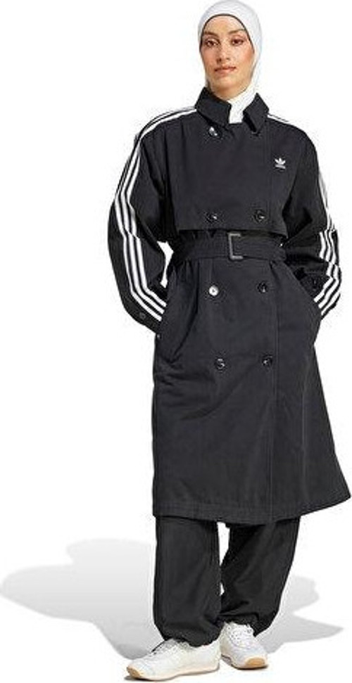 Tcoat Twill Kadın Günlük Trençkot IZ0381 Siyah