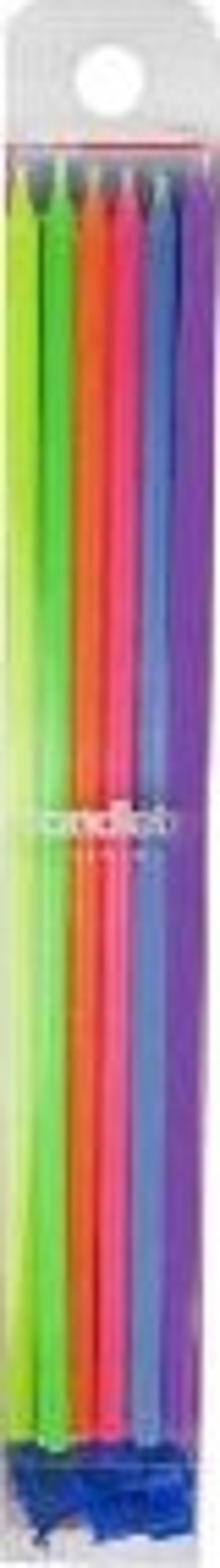 MUM NEON RENK 20 CM RENGARENK 6 ADET