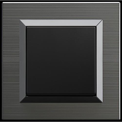 2 Adet Ovivo Quantum Manyetik Gri Anahtar + Çerçeve Dahil