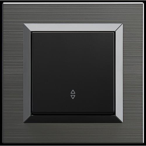 4 Adet Ovivo Quantum Manyetik Gri Vavien Anahtar + Çerçeve Dahil