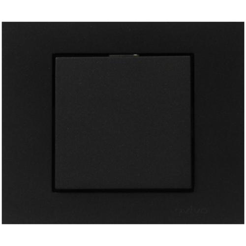 9 Adet Ovivo Grano Siyah Tekli Anahtar Çerçeve Dahil 9'lu