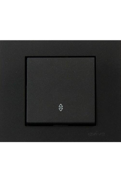 Grano Siyah Natural Vavien Anahtar + Çerçeve Dahil - 7 Adet