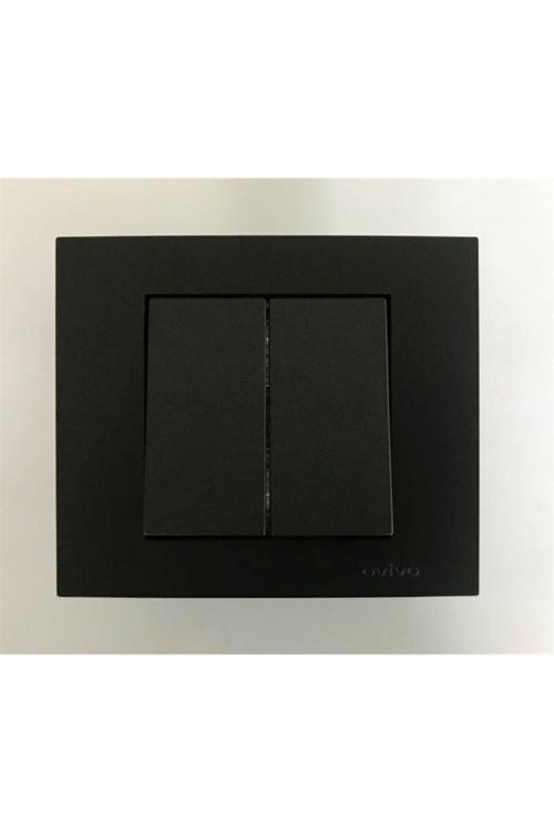 Grano Siyah Komitatör İkili Anahtar Çerçeve Dahil