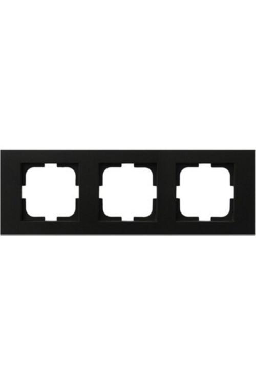 Grano Siyah Üçlü Çerçeve