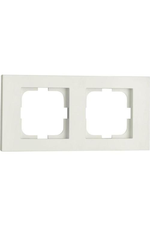 15 Adet Ovivo Grano Beyaz İkili Çerçeve