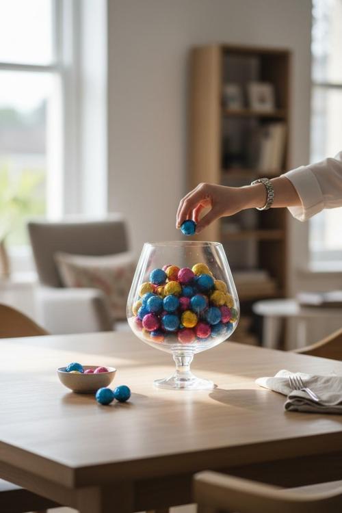 Bardak cam şekerlik - ayaklı cam şekerlik 20,5 cm.