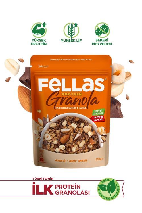 Granola - Yer Fıstığı & Protein Bar Parçacıklı 270 Gr