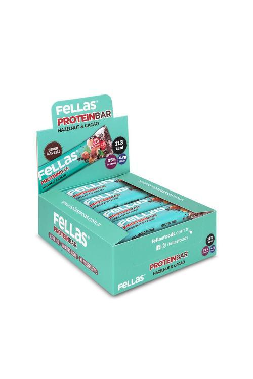 Protein Bar - Fındıklı ve Kakaolu 32 gr x 12 Adet