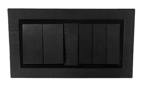 Quantum Siyah Komütatör (ikili Anahtar)+3'lü Anahtar 2'li Set