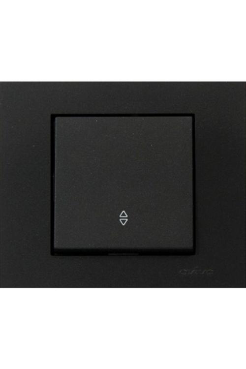 9 Adet Ovivo Grano Siyah Vavien Anahtar Çerçeve Dahil 9'lu