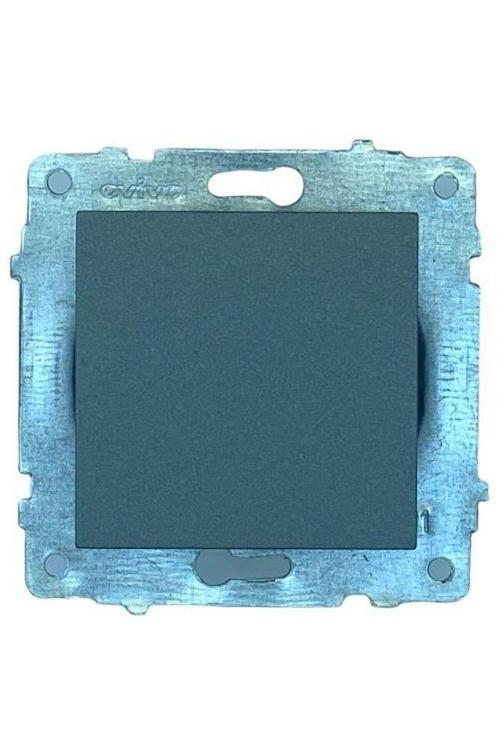 4 Adet Ovivo Grano Füme Tekli Anahtar Çerçevesizdir