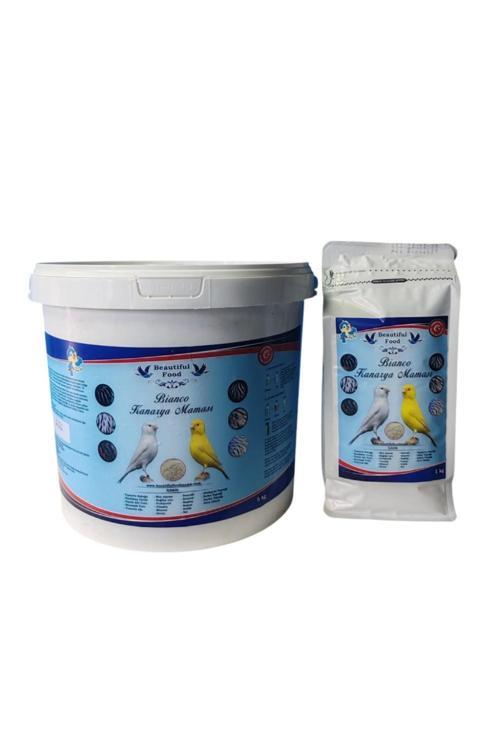 BİANCO KANARYA 5 KG(KOVA) - Beautiful Food Kuş Maması