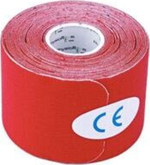 Tape Kinesio Ağrı Bandı 5 Metre X 5 Cm Kırmızı