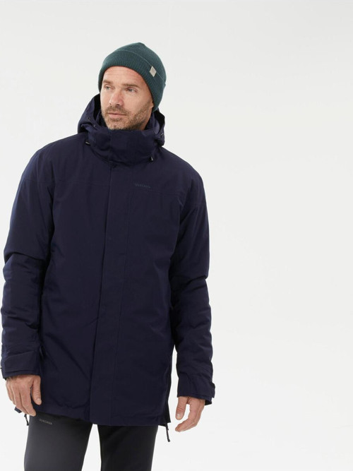 Quechua Erkek Outdoor Su Geçirmez Kar Montu/Kışlık Mont - Mavi - Nh500 -10 °C