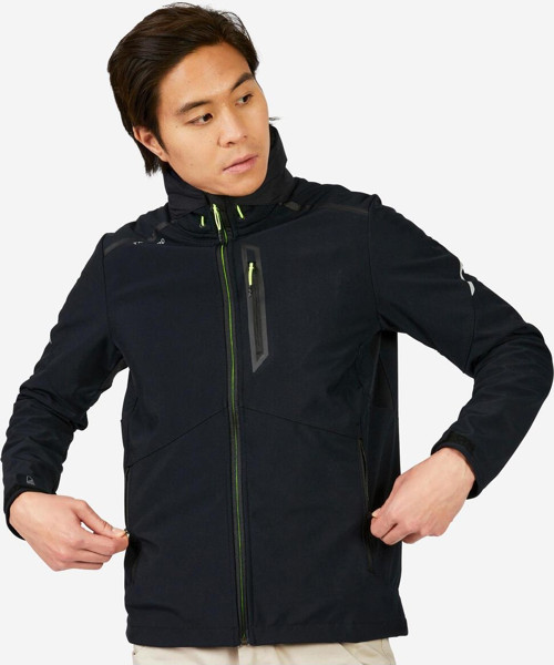 Erkek Softshell Mont - Siyah - Sailing 900
