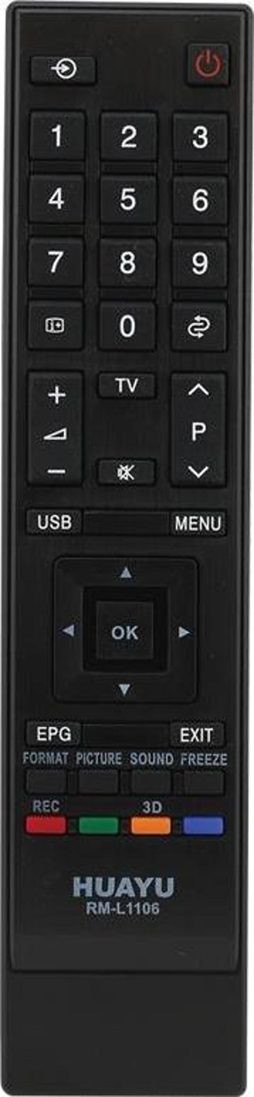 HUAYU KL RM-L1106 3D TOSHIBA BLİSTERLİ LCD LED TV KUMANDA