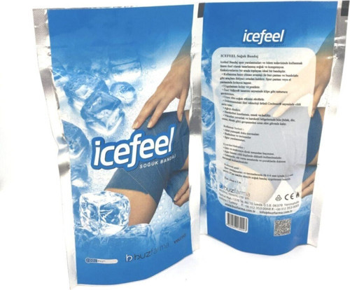 2Adet (10Cm X 2,6M) Kifidis Ağrı Hafifletici Mentollü Soğuk Bandaj
