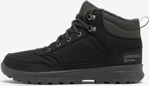 Quechua Erkek Outdoor Kar Botu - Su Geçirmez - Siyah - Nh100 Mid