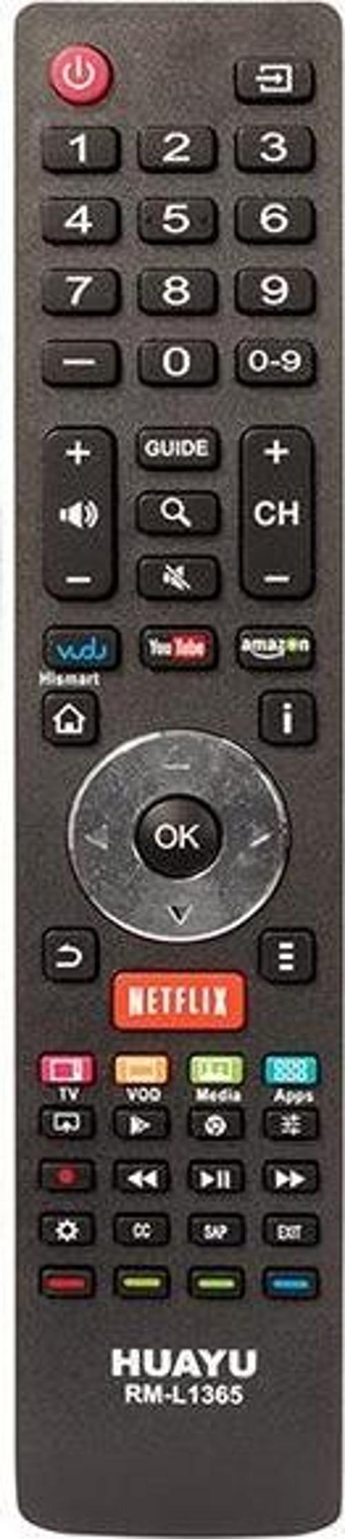 HUAYU RM-L1365 HISENSE LCD LED TV KUMANDA