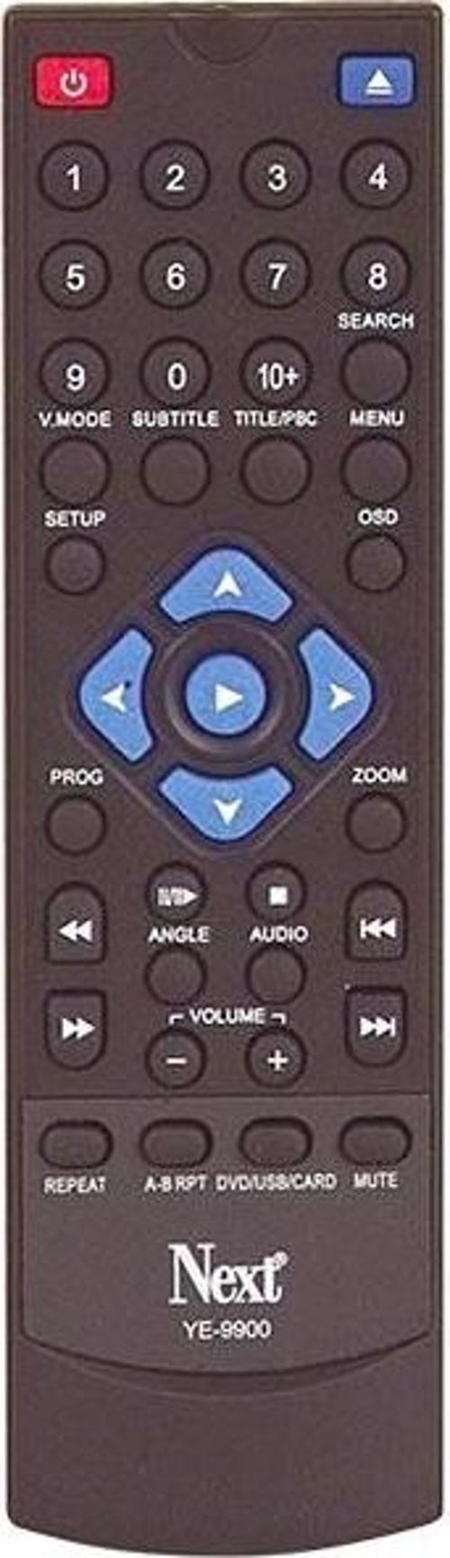 KD NEXT YE-9900 HDMI DVD KUMANDASI