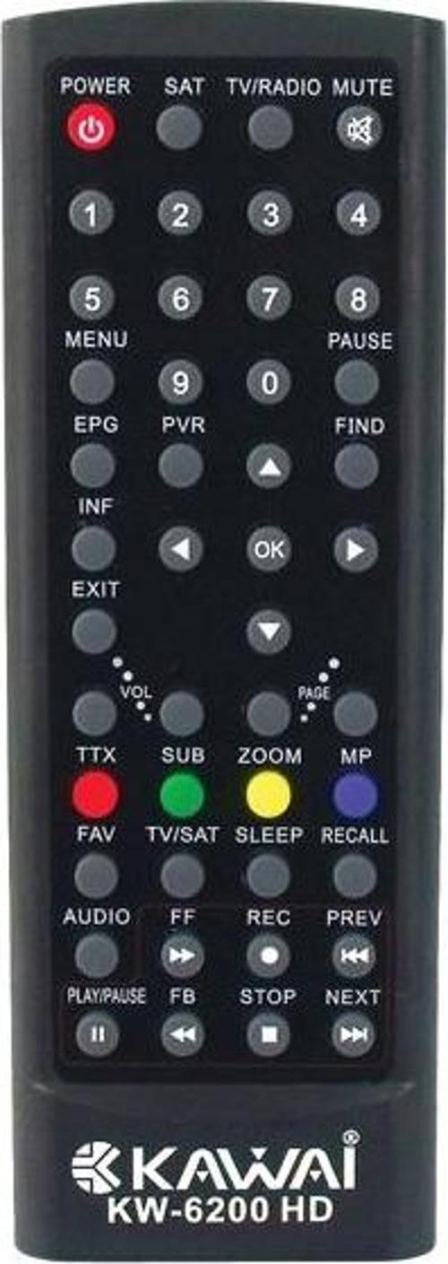 KR KAWAİ KW-6200 HD UYDU KUMANDASI (31808=31533)