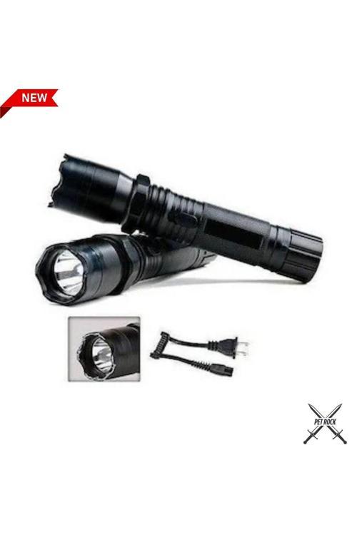 1101 Type Lıght Flashlıght (plus) Elektroşoklu Şarjlı Kılıflı El Feneri