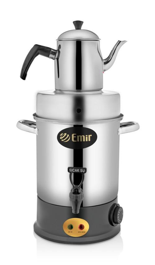 Elit Çay Makinesi Semaver 80 Bardak