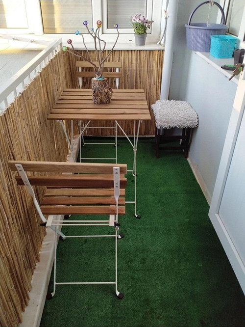 Ayg Home 120 Cm X 3 Metre Hasır Kamış Balkon Çiti Bahçe Çiti Dekarasyon