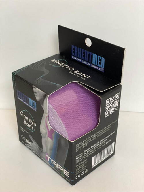 Mor Tape Kinesio Ağrı Sporcu Bandı Kinesiology Bant