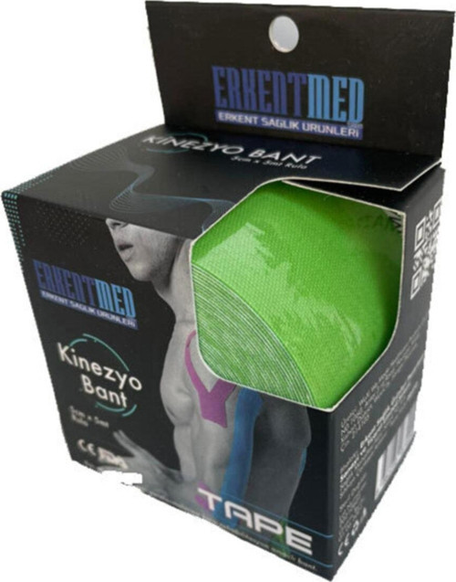 Açık Yeşil Tape Kinesio Ağrı Sporcu Bandı Yüz & Güzellik Kinesiology Bant