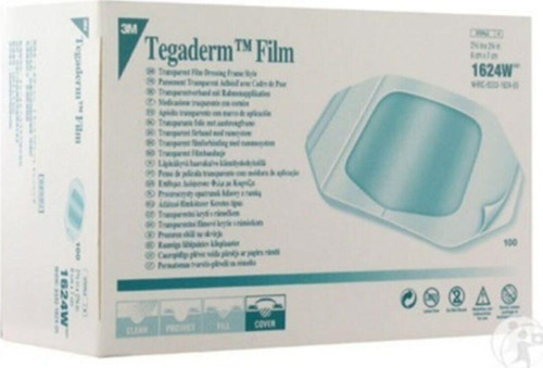 Tegaderm 1624 6*7 Cm Su Geçirmez Film Örtüsü Şeffaf Pu