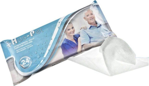 Antibakteriyel Vücut Temizleme Havlusu 24'Lü 23 X 23 Cm 10 Adet