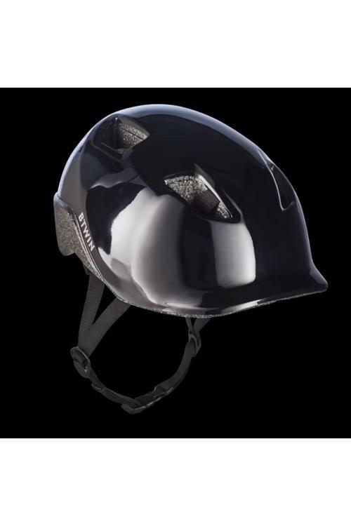 Btwın Çocuk Bisiklet Kaskı - Siyah - Kh100
