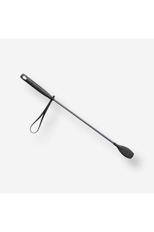 140 Uni Binicilik Kamçısı - 58 Cm - Siyah / Gri