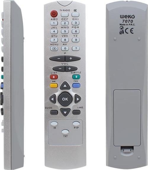 KR VESTEL TXT-2 4000 KALIP DIGITURK PAUSELİ UYDU KUMANDASI