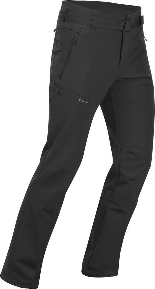 Quechua Erkek Sıcak Tutan Outdoor Pantolon - Siyah - Sh500